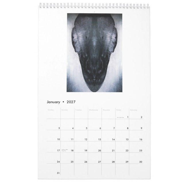 Mural Calendrier 2012 (Jan 2027)