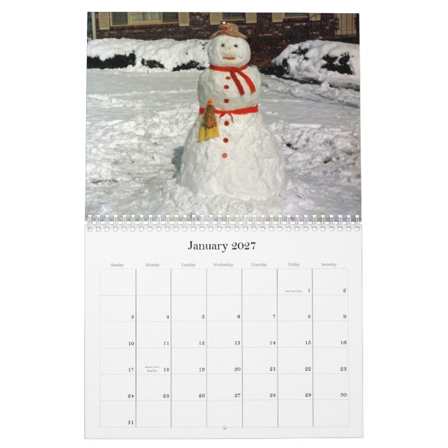 Mural Calendrier 2012 (Jan 2027)