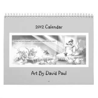 Mural Calendrier 2012 avec blagues Hilarious