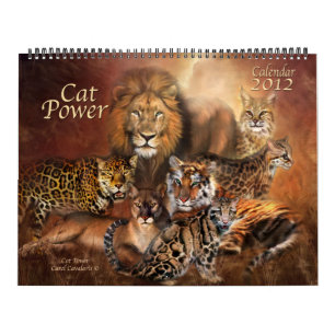 Mural Calendrier 2012 d'art de Cat Power
