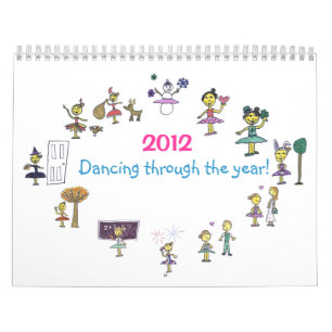 Mural Calendrier 2012 de danse