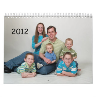 Mural Calendrier 2012 de famille de Bradd