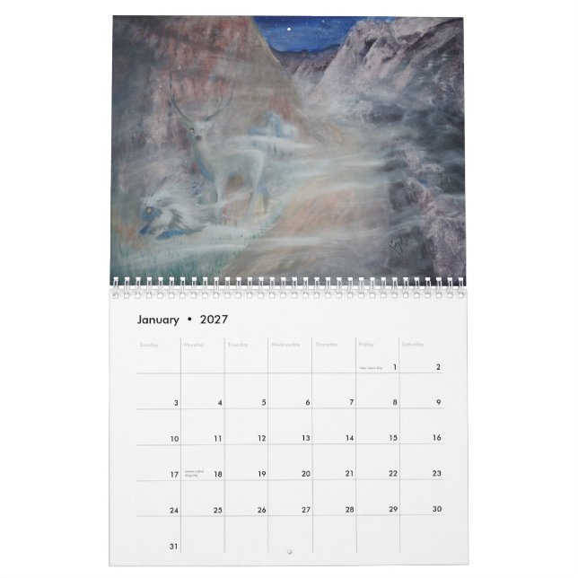 Mural Calendrier 2012 de Repkeart (Jan 2027)