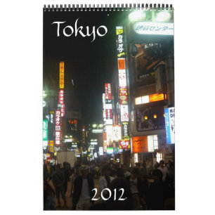 Mural calendrier 2012 de Tokyo
