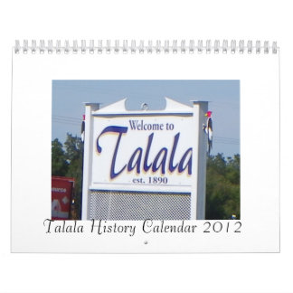Mural Calendrier 2012 d'histoire de Talala