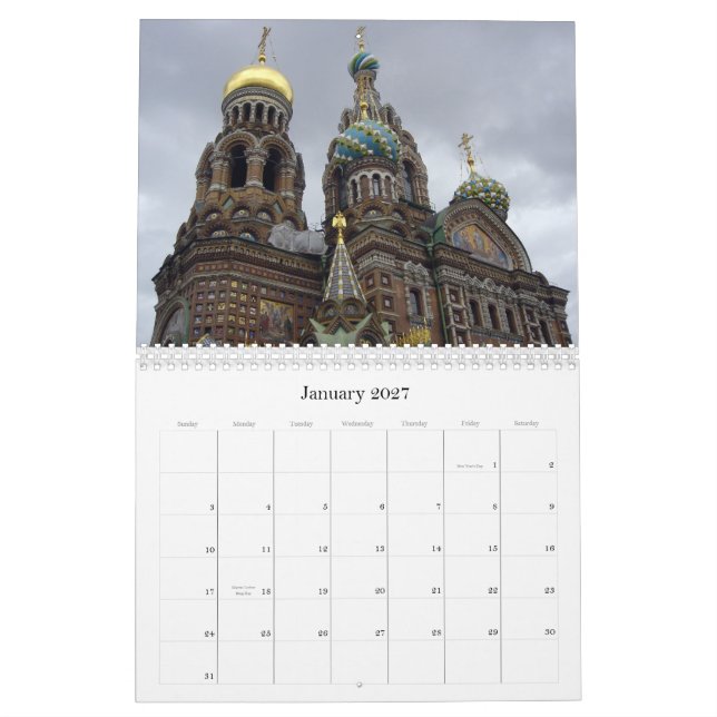 Mural Calendrier 2012 : Inspiration autour du monde (Jan 2027)