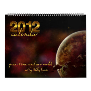 Mural Calendrier 2012 : Temps, espace et nouveaux mondes