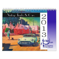 Calendrier 2013 COLLECTABLE ! Camions vintages et