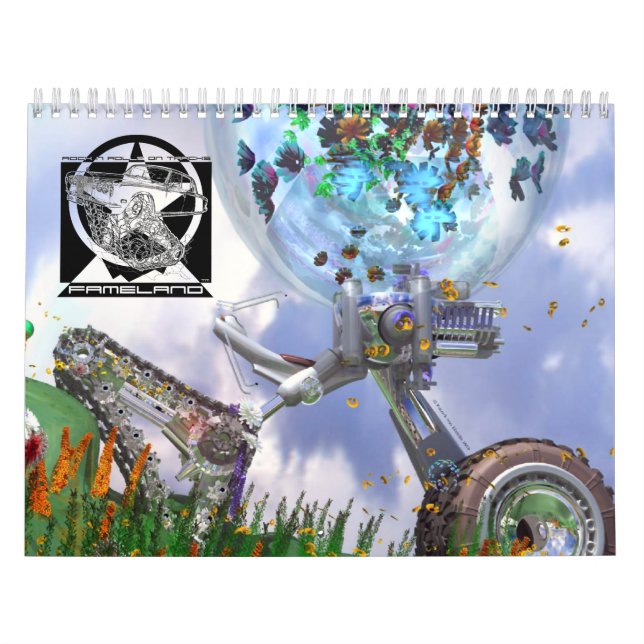 Mural Calendrier 2013 d'art de concept par Fameland (Protection)