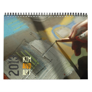 Mural Calendrier 2013 d'art de Kim Anderson