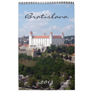 Mural calendrier 2013 de Bratislava