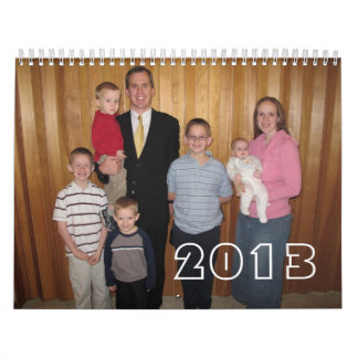 Mural Calendrier 2013 de famille de Breeden