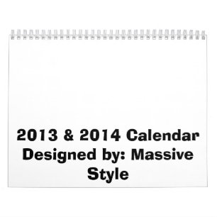 Mural Calendrier 2013 et 2014