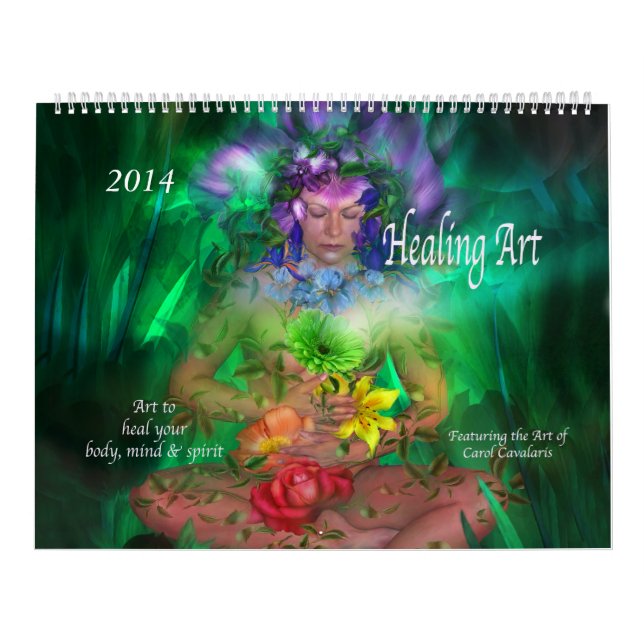 Mural Calendrier 2014 d'art curatif (Protection)
