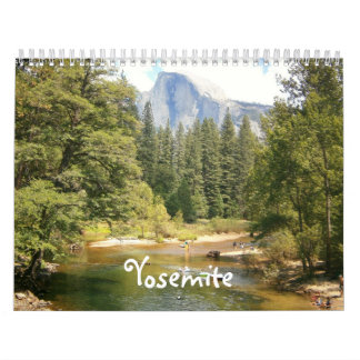 Mural Calendrier 2014 de parc national de Yosemite
