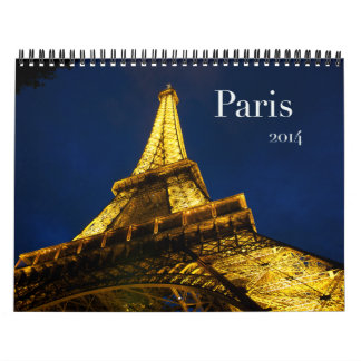Mural Calendrier 2014 de Paris