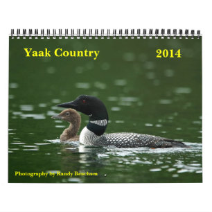 Mural Calendrier 2014 de pays de Yaak