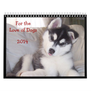 Mural Calendrier 2014 - pour l'amour des chiens