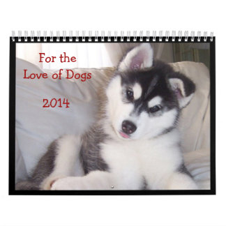 Mural Calendrier 2014 - pour l'amour des chiens