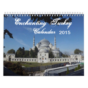 Mural Calendrier 2015 d'enchanter la Turquie