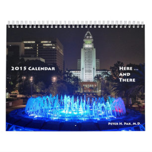 Mural Calendrier 2015 ici et là (petit)