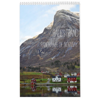 Mural Calendrier 2016 de Balestrand
