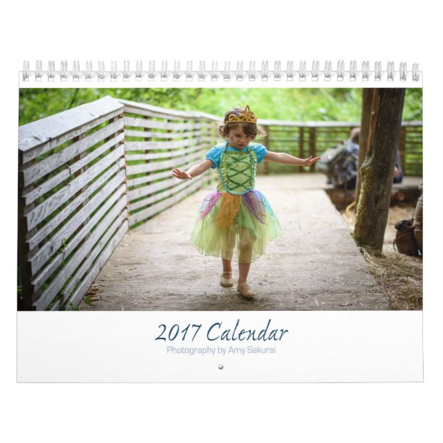 Mural Calendrier 2017 de la photo d'Amy (Protection)