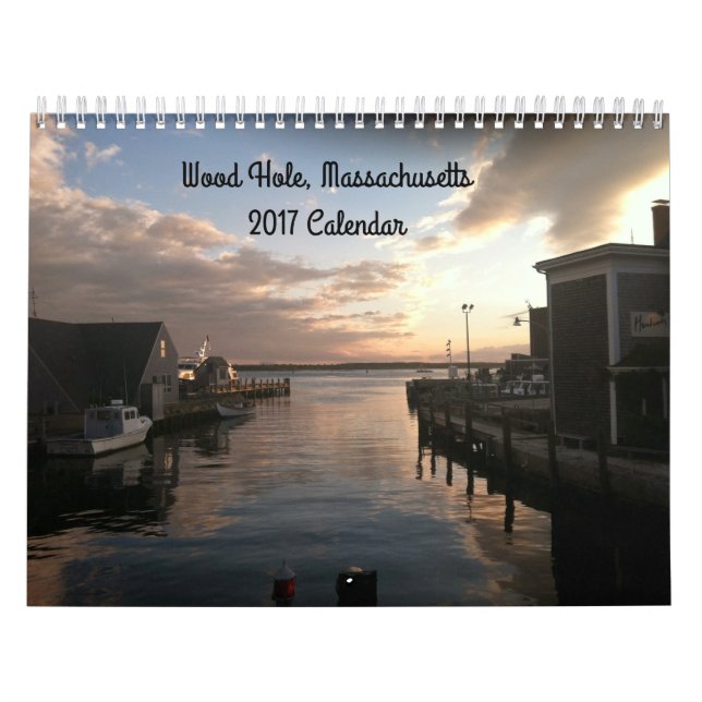 Mural Calendrier 2017 de photo de Cape Cod de trou en (Protection)