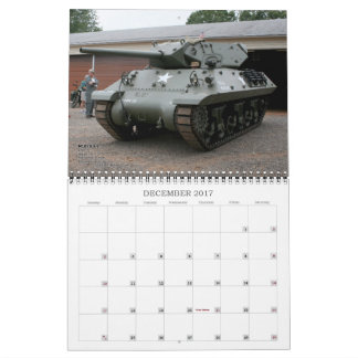 Mural Calendrier 2017 de réservoir de tonnerre de