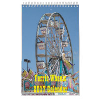 Calendrier 2017 de roues de Ferris
