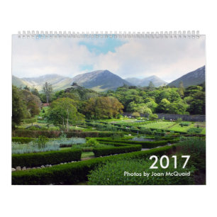 Mural Calendrier 2017 : Photographies par Joan McQuaid
