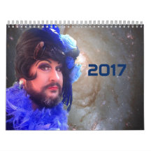 Calendrier 2017 Science Fiction non binaire Gay Dr