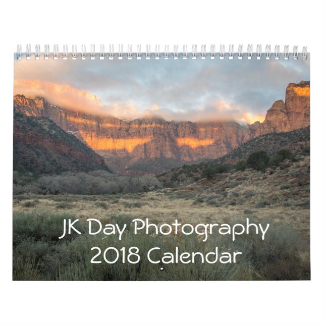 Mural calendrier 2018 de photographie de nature de (Protection)