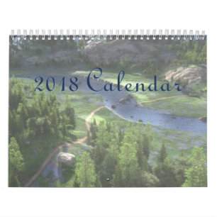 Mural Calendrier 2018 de SilverWebForge