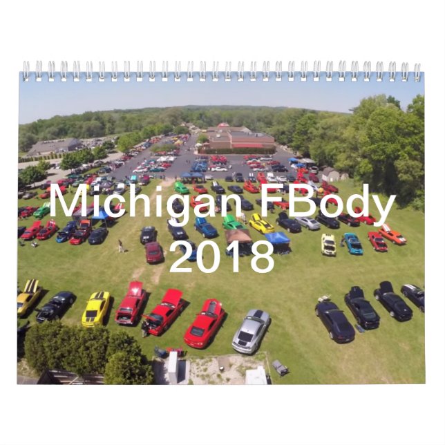 Mural Calendrier 2018 du Michigan FBody (Protection)
