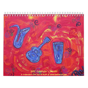 Mural Calendrier 2022 ~ Musique