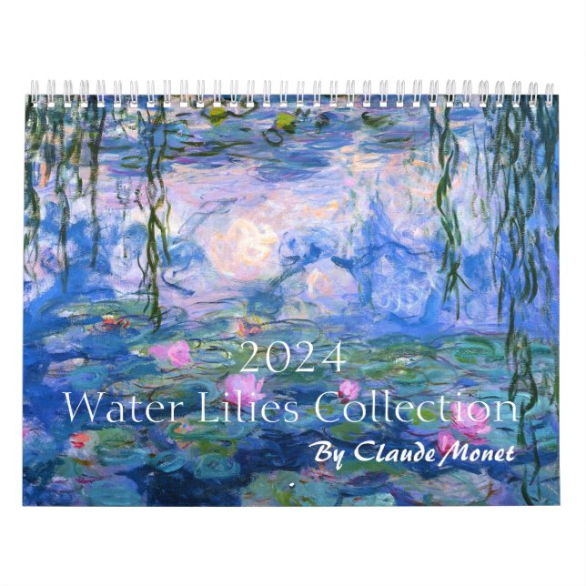Mural Calendrier 2024 de collecte de nappes d'eau (Protection)