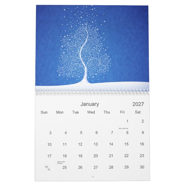 Mural Calendrier #2 de Vladstudio 2011 (Jan 2027)