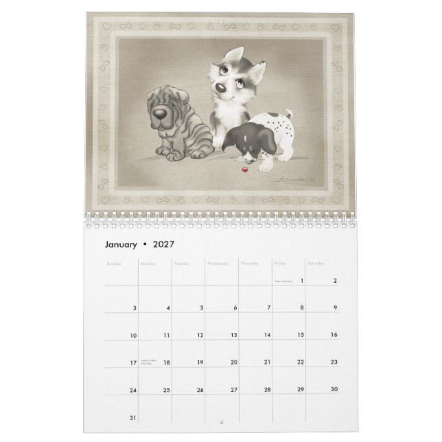 Mural Calendrier ABCR 2011 (Jan 2027)