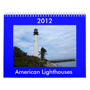 Mural Calendrier américain 2012 de phare
