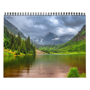 Mural Calendrier américain de paysages