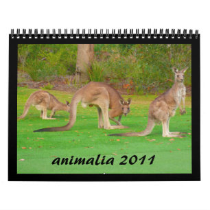 Mural calendrier animal 2011