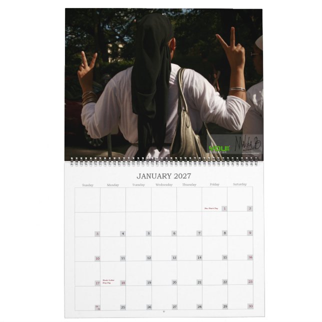 Mural Calendrier annuel YRAC par MalikaB [Nouvel An 2011 (Jan 2027)