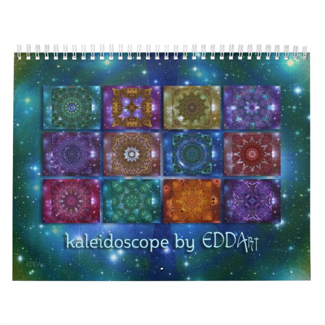 Mural Calendrier ART - Kaleidoscope ART (Protection)