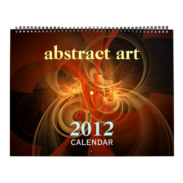 Mural Calendrier artistique de l'art Abstrait 2012 (énor (Protection)