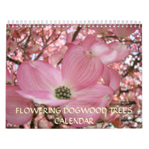 Mural Calendrier Cadeaux Fleurs ARBRES CORNUS FLORIDUS