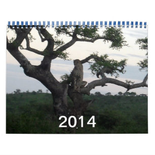 Mural Calendrier Cheetah 2014