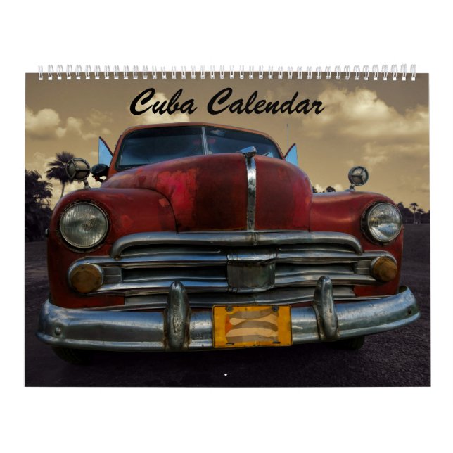 Mural Calendrier Cuba 2025 (Protection)