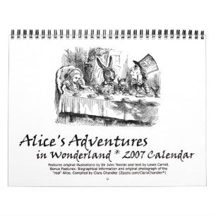 Mural Calendrier d'Alice 2007