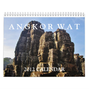 Mural Calendrier d'Angkor Vat 2012